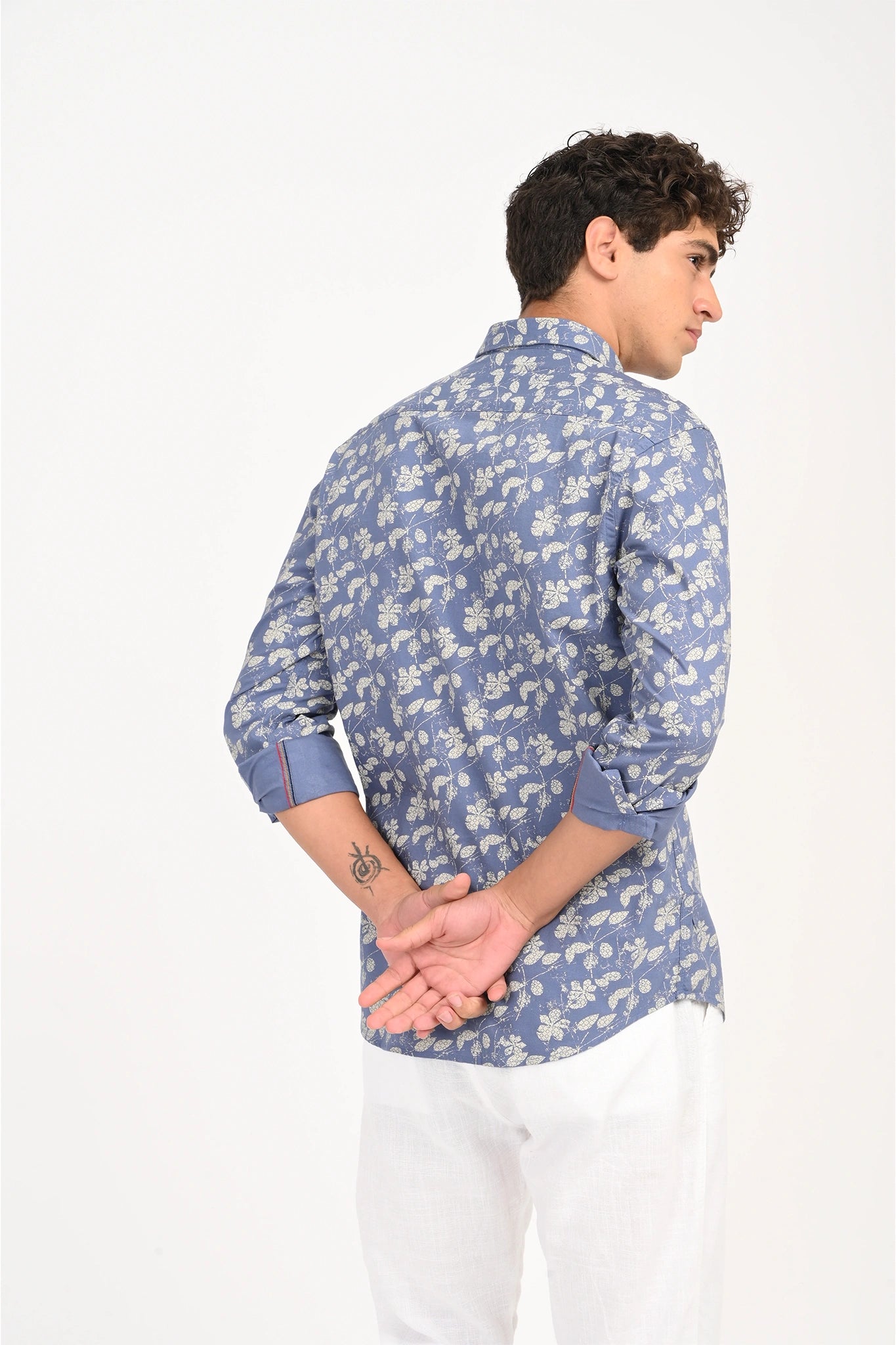 OXFORD FLORAL PRINTED SHIRT