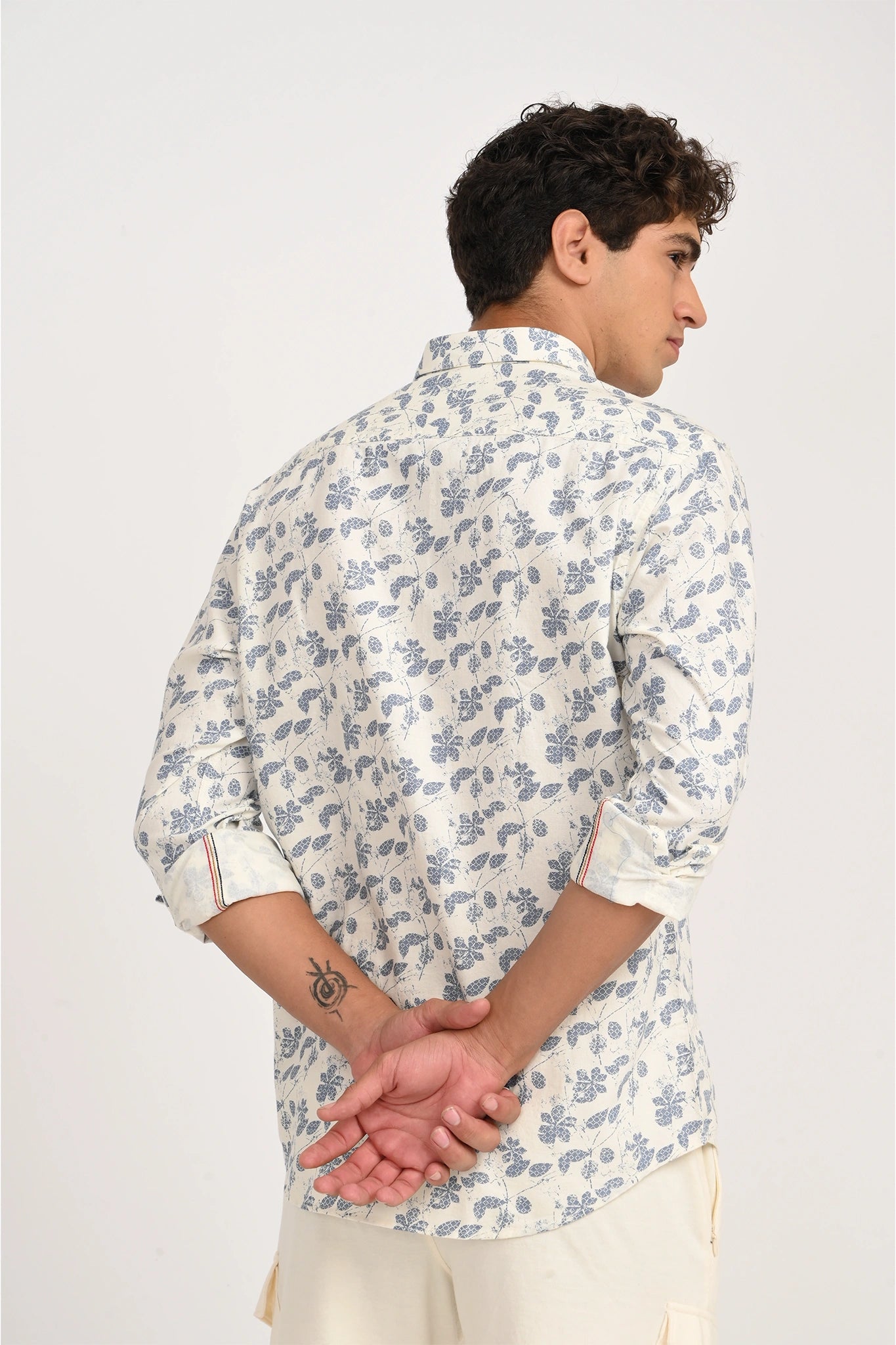OXFORD FLORAL PRINTED SHIRT