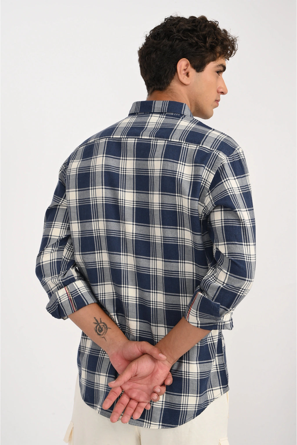 BLUE COLOR AMERICAN CHECKED SHIRT