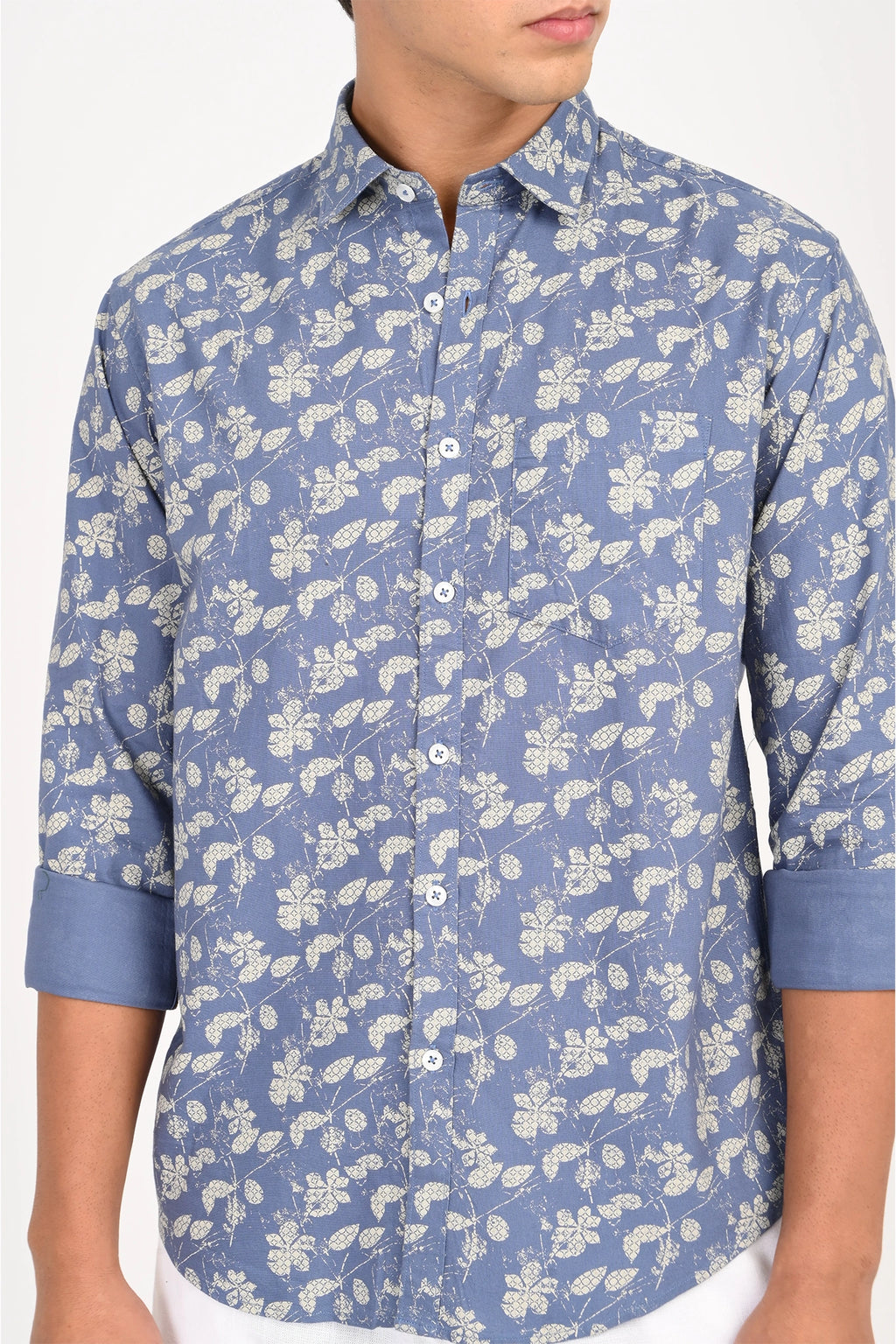 OXFORD FLORAL PRINTED SHIRT